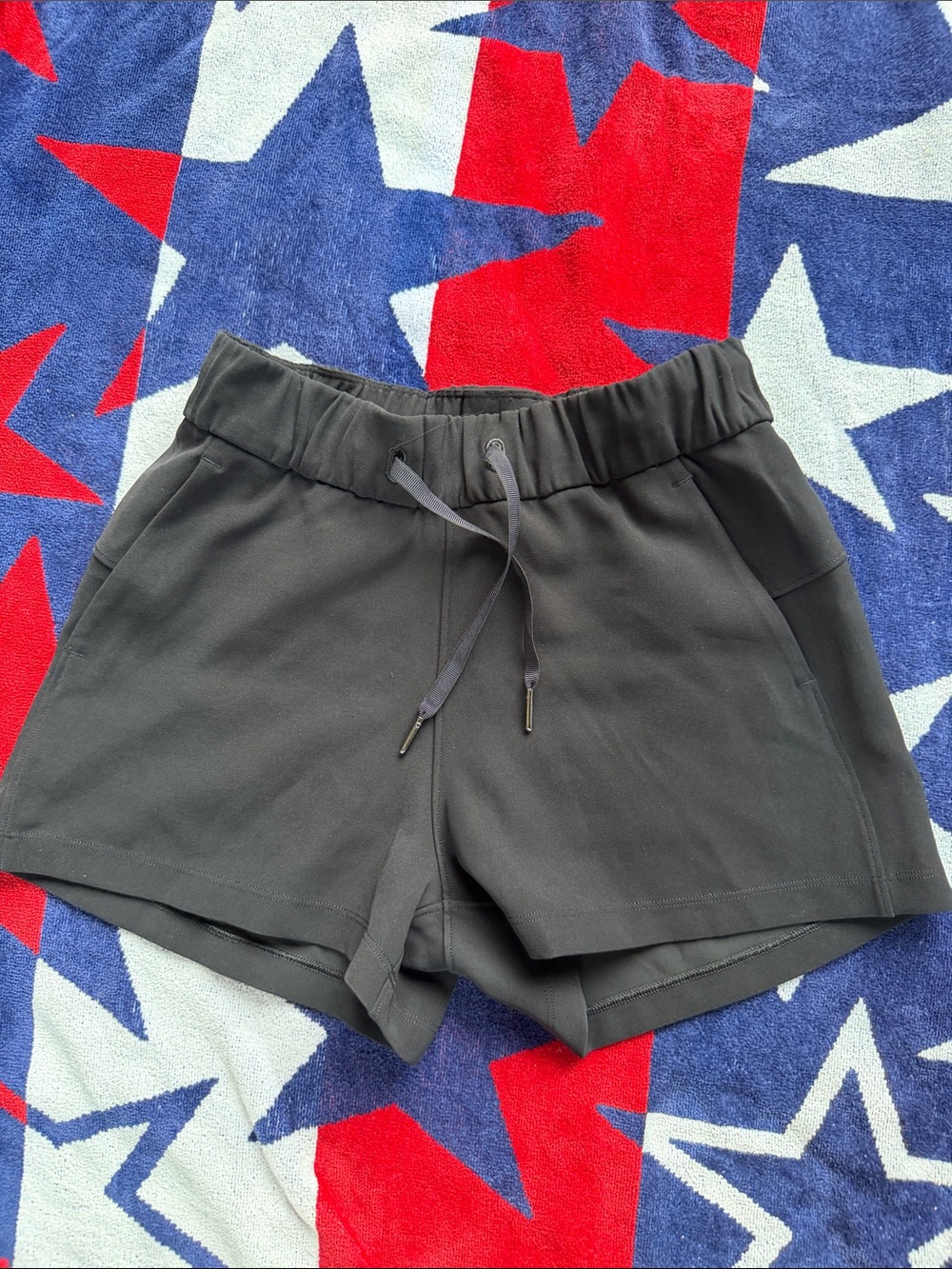 lululemon athletica Black Drawstring Shorts